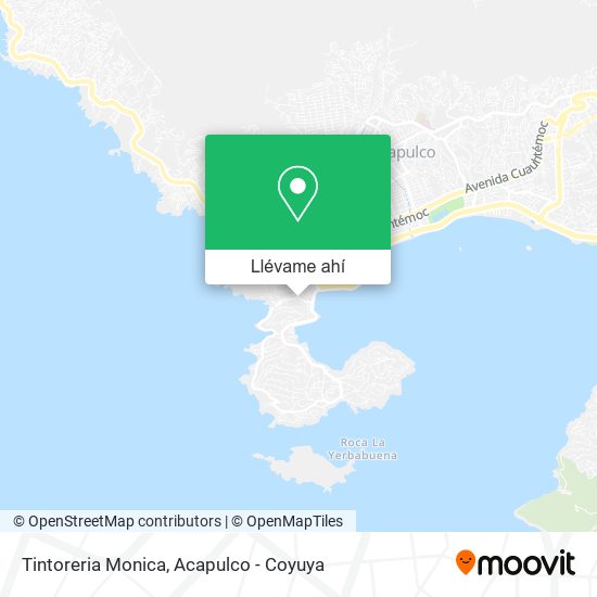 Mapa de Tintoreria Monica