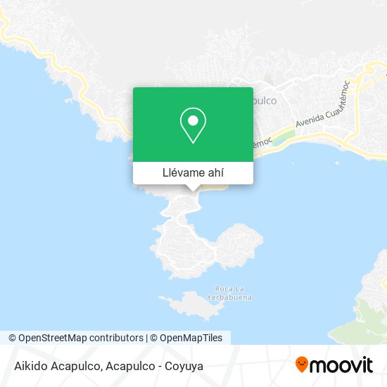 Mapa de Aikido Acapulco