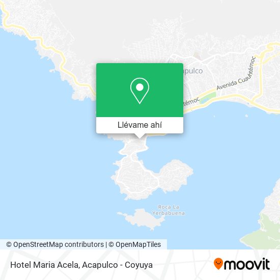 Mapa de Hotel Maria Acela