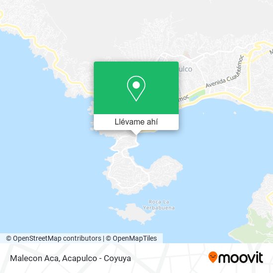 Mapa de Malecon Aca