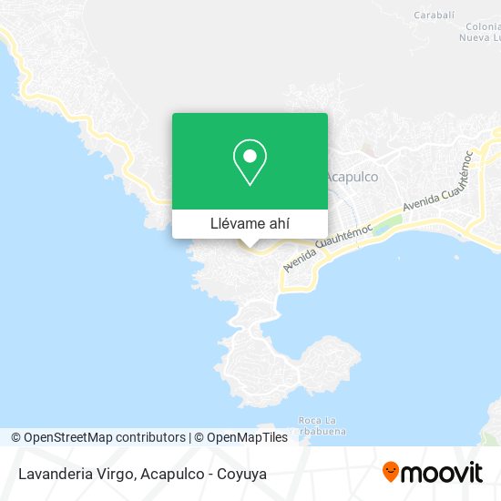 Mapa de Lavanderia Virgo