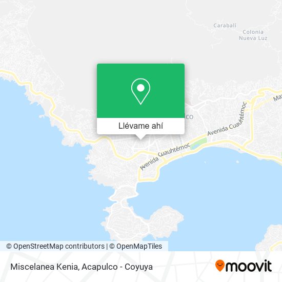 Mapa de Miscelanea Kenia