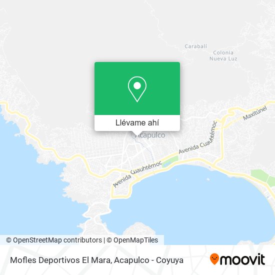 Mapa de Mofles Deportivos El Mara