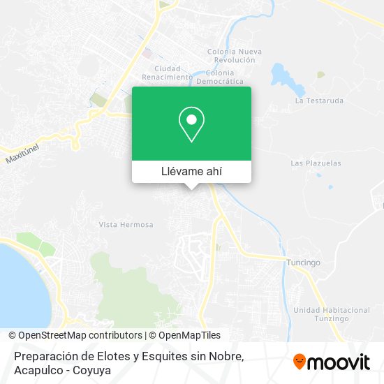 Mapa de Preparación de Elotes y Esquites sin Nobre