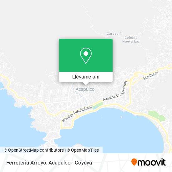 Mapa de Ferreteria Arroyo