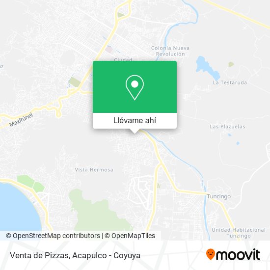 Mapa de Venta de Pizzas