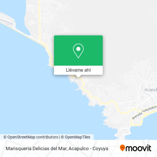 Mapa de Marisqueria Delicias del Mar