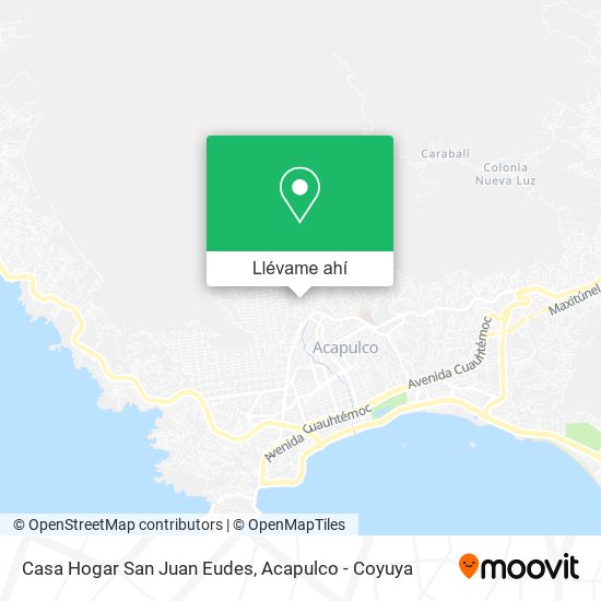 Mapa de Casa Hogar San Juan Eudes