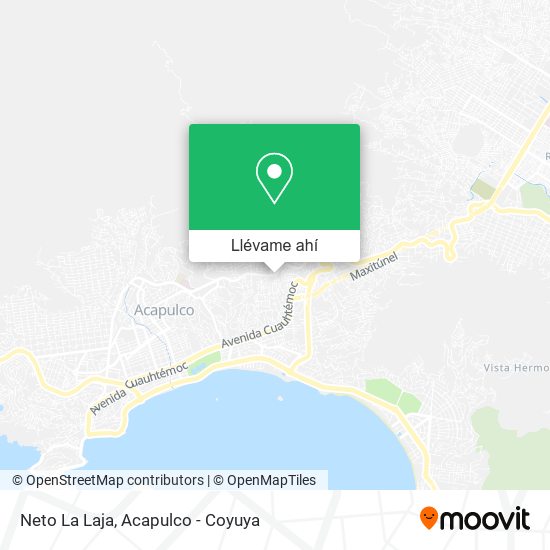 Mapa de Neto La Laja
