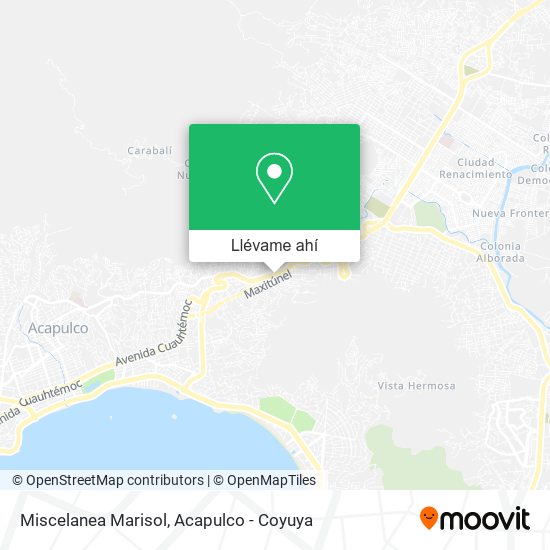 Mapa de Miscelanea Marisol