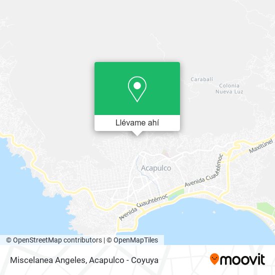 Mapa de Miscelanea Angeles