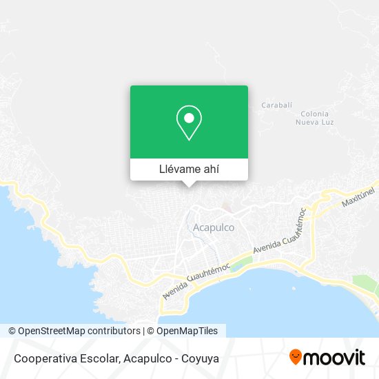 Mapa de Cooperativa Escolar