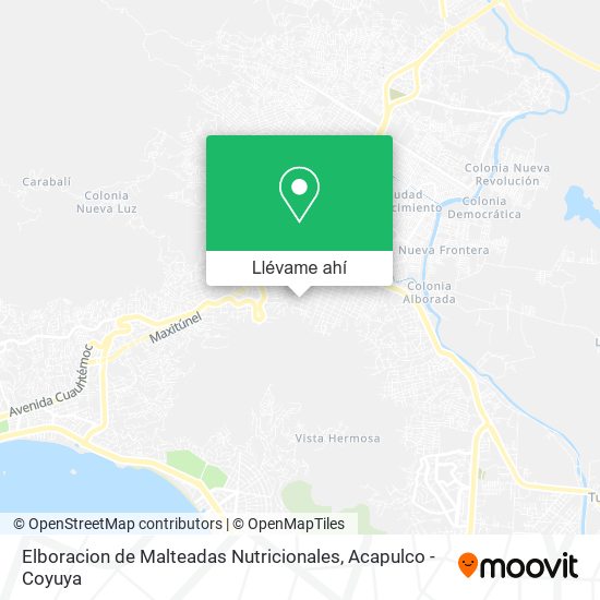 Mapa de Elboracion de Malteadas Nutricionales