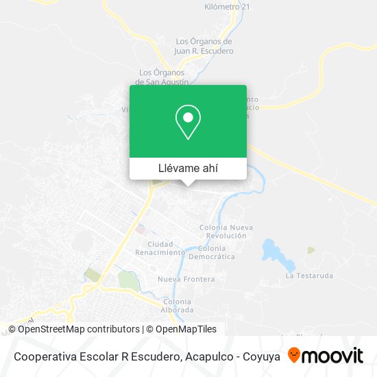 Mapa de Cooperativa Escolar R Escudero