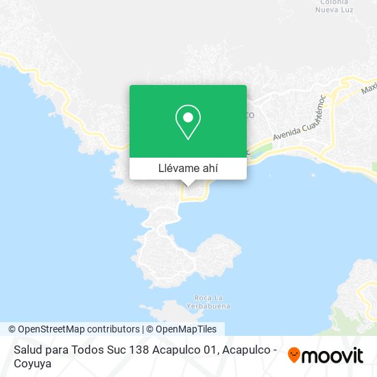 Mapa de Salud para Todos Suc 138 Acapulco 01
