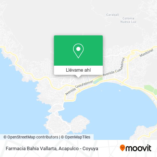 Mapa de Farmacia Bahía Vallarta