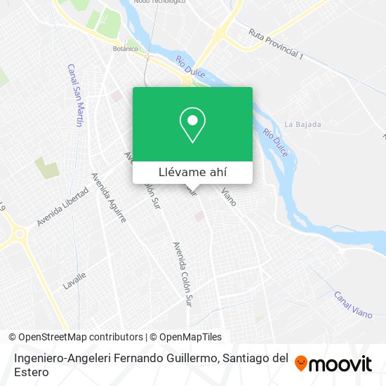 Mapa de Ingeniero-Angeleri Fernando Guillermo