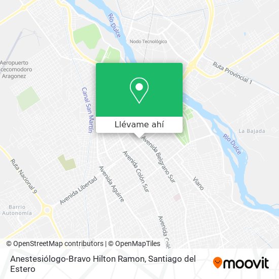 Mapa de Anestesiólogo-Bravo Hilton Ramon