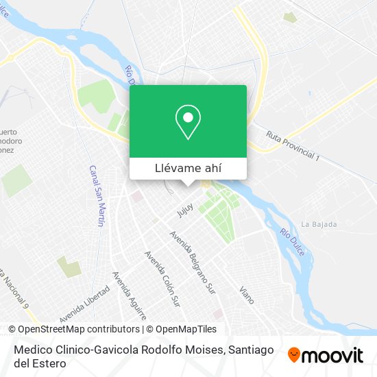 Mapa de Medico Clinico-Gavicola Rodolfo Moises