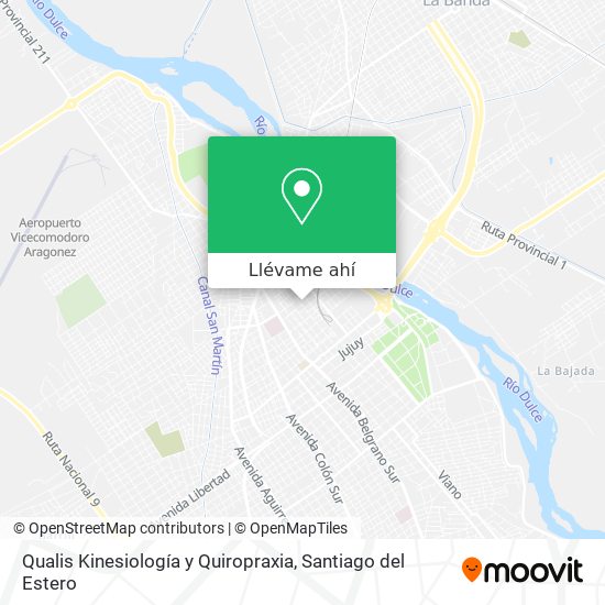 Mapa de Qualis Kinesiología y Quiropraxia