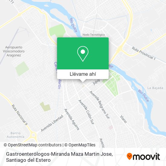 Mapa de Gastroenterólogos-Miranda Maza Martin Jose