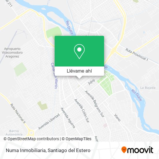 Mapa de Numa Inmobiliaria