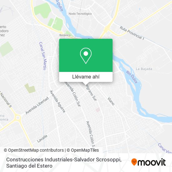 Mapa de Construcciones Industriales-Salvador Scrosoppi