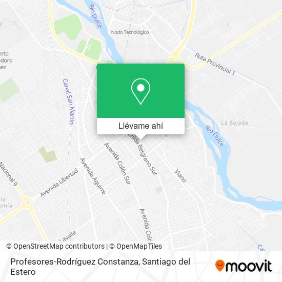 Mapa de Profesores-Rodríguez Constanza