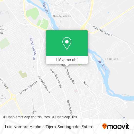 Mapa de Luis Nombre Hecho a Tijera