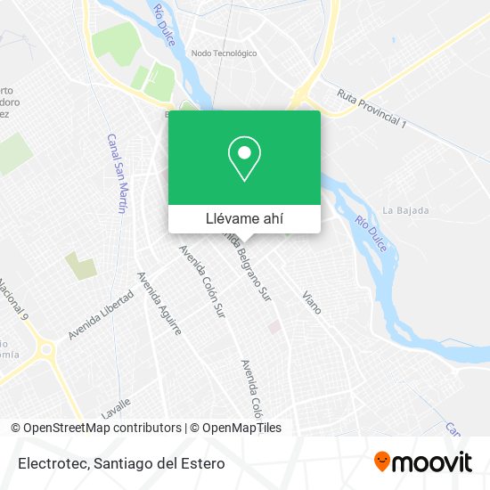 Mapa de Electrotec