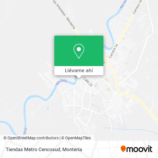 Mapa de Tiendas Metro Cencosud