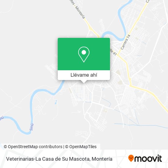 Mapa de Veterinarias-La Casa de Su Mascota