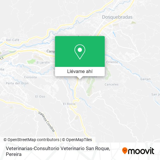 Mapa de Veterinarias-Consultorio Veterinario San Roque