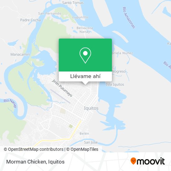 Mapa de Morman Chicken