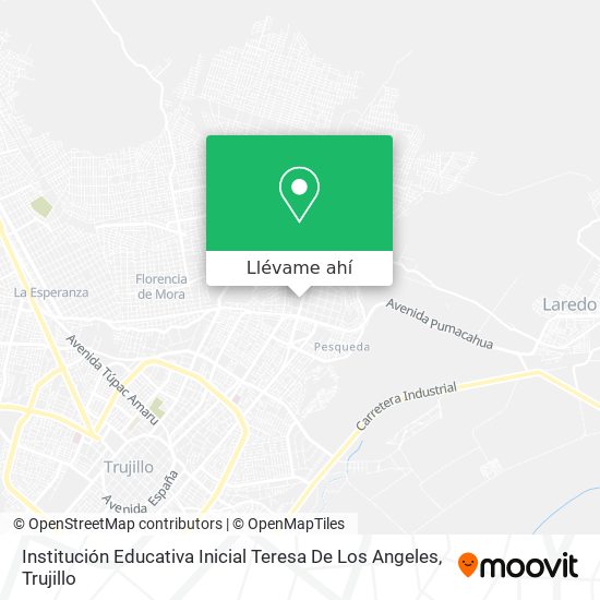 Mapa de Institución Educativa Inicial Teresa De Los Angeles