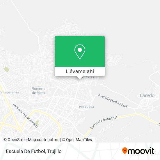 Mapa de Escuela De Futbol