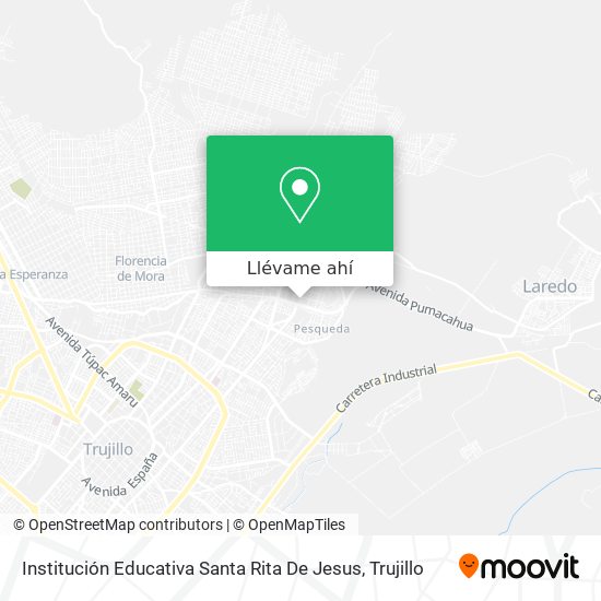 Mapa de Institución Educativa Santa Rita De Jesus