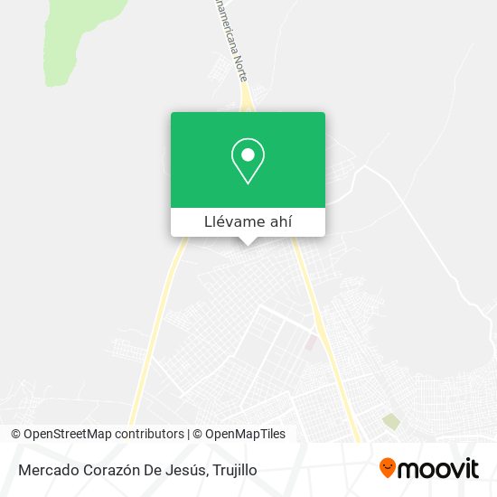 Mapa de Mercado Corazón De Jesús