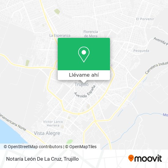 Mapa de Notaría León De La Cruz