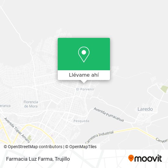 Mapa de Farmacia Luz Farma