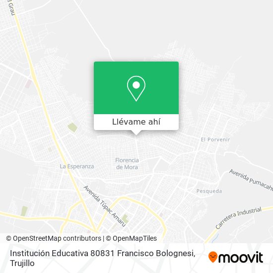 Mapa de Institución Educativa 80831 Francisco Bolognesi