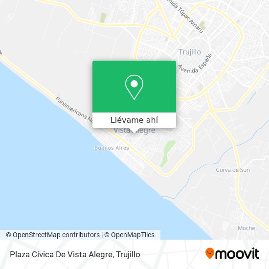 Mapa de Plaza Cívica De Vista Alegre