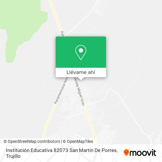 Mapa de Institución Educativa 82073 San Martin De Porres