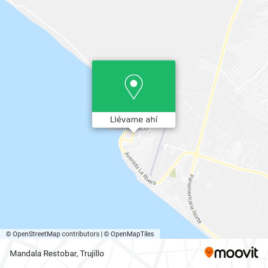 Mapa de Mandala Restobar