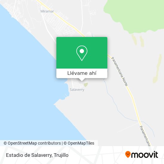 Mapa de Estadio de Salaverry