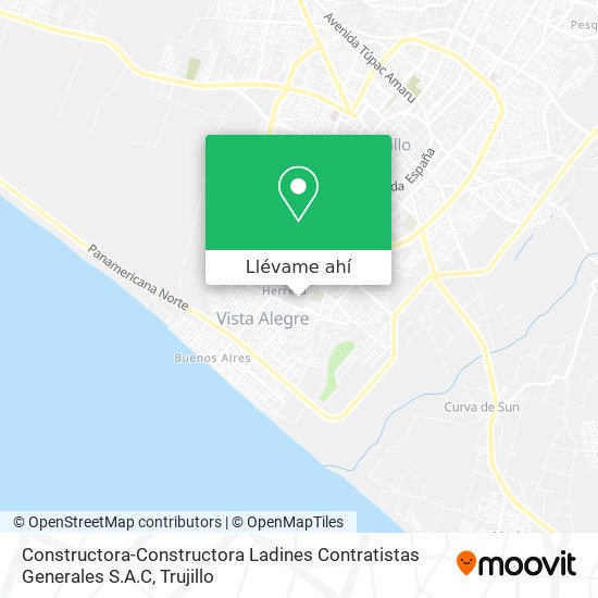 Mapa de Constructora-Constructora Ladines Contratistas Generales S.A.C