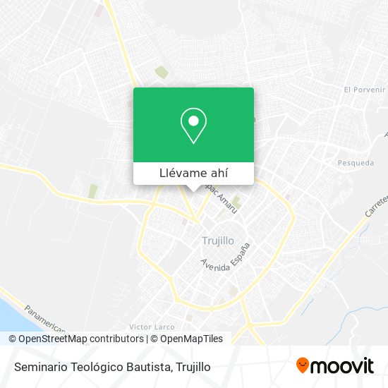 Mapa de Seminario Teológico Bautista