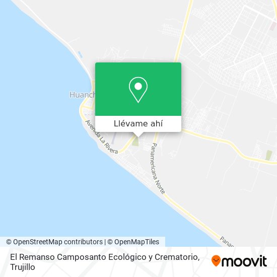 Mapa de El Remanso Camposanto Ecológico y Crematorio