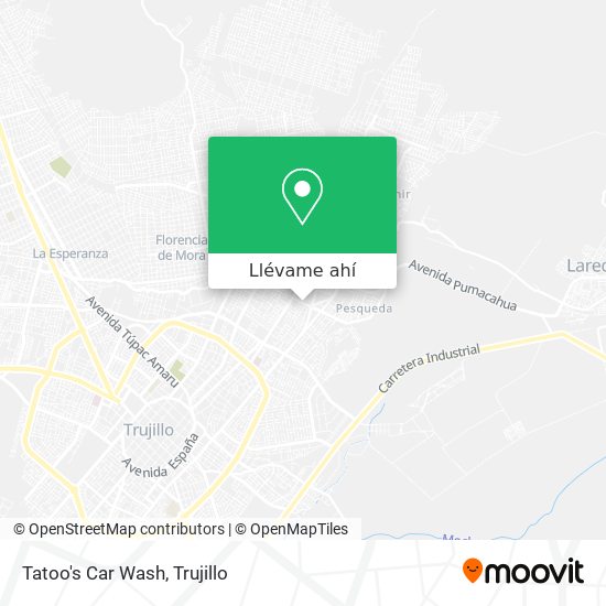 Mapa de Tatoo's Car Wash