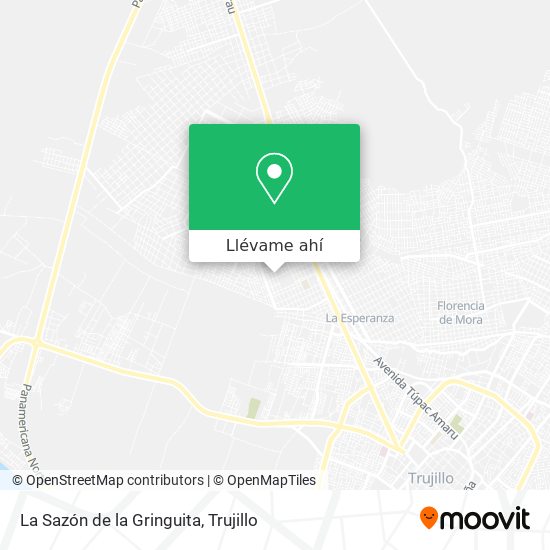 Mapa de La Sazón de la Gringuita